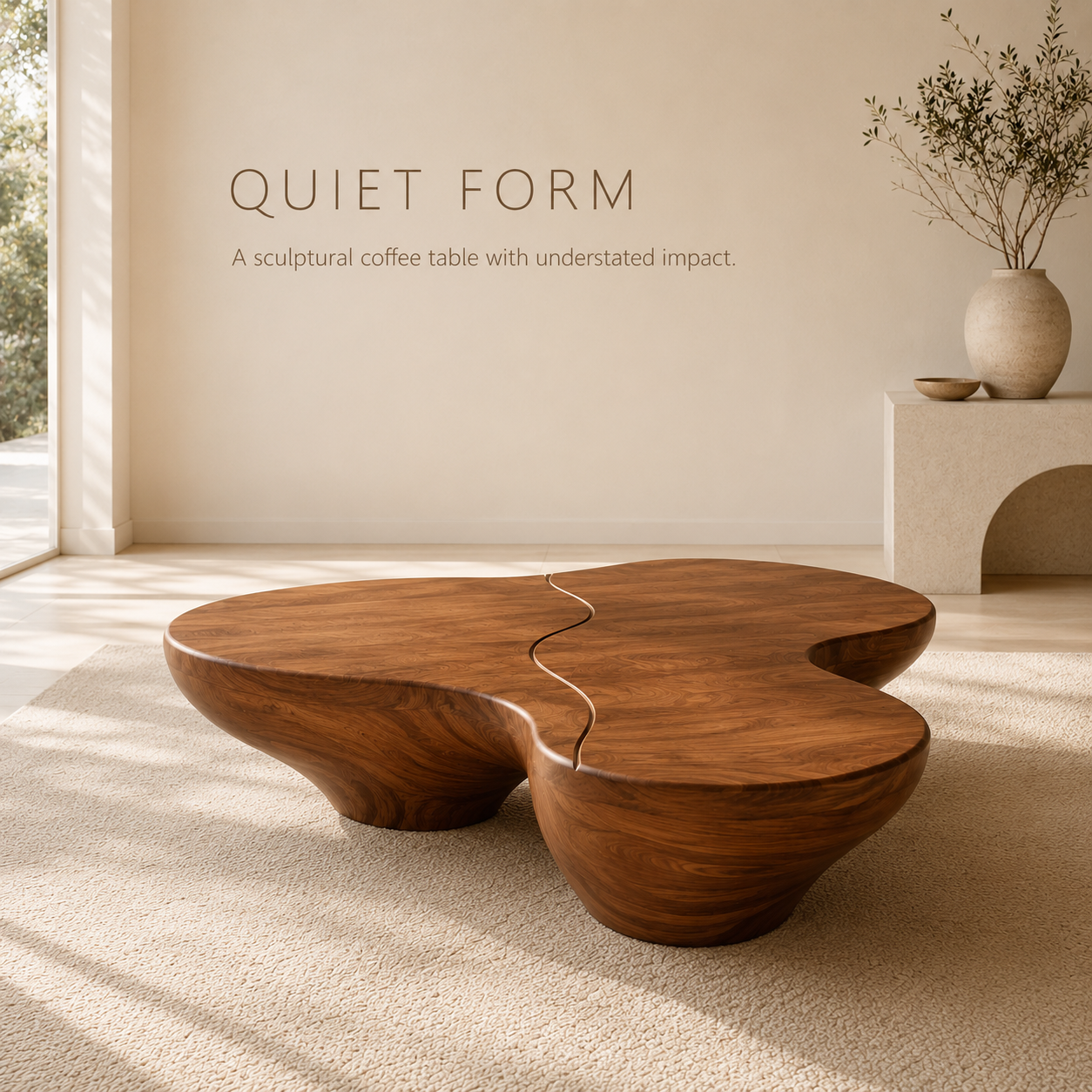 Aurelle Sculptural Coffee Table - product image 03