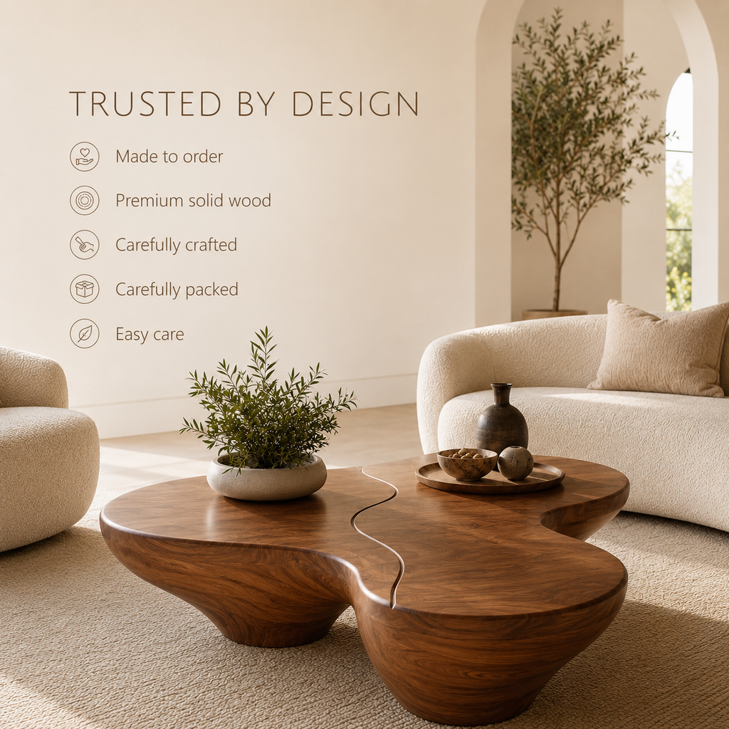 Aurelle Sculptural Coffee Table - product image 09