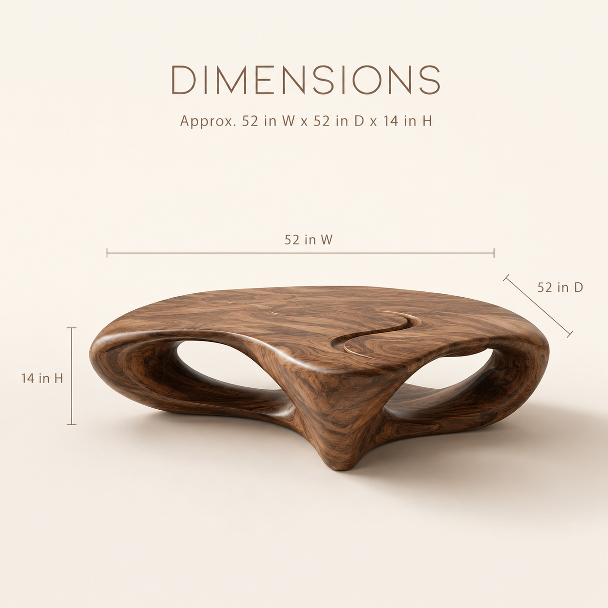 Caldera Organic Coffee Table - product image 08