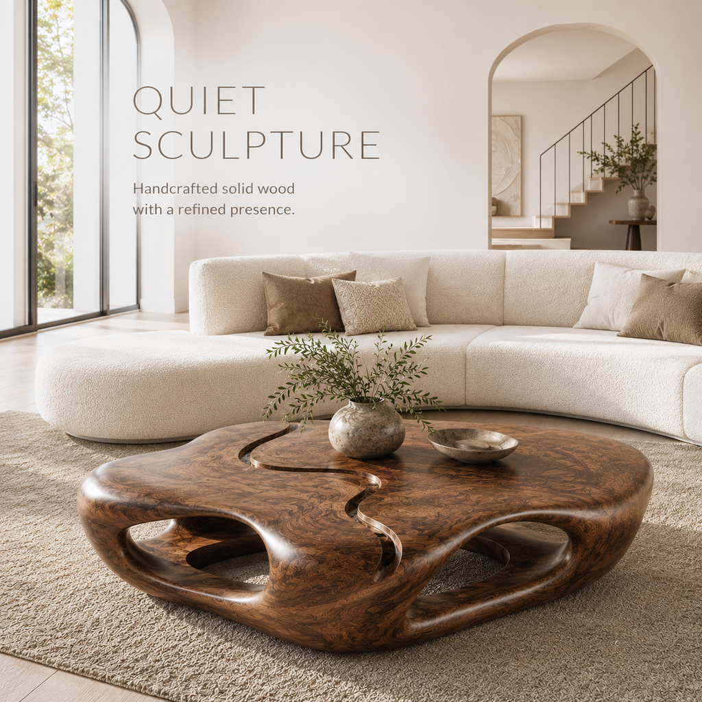 Elara Soft Curve Coffee Table - product image 02