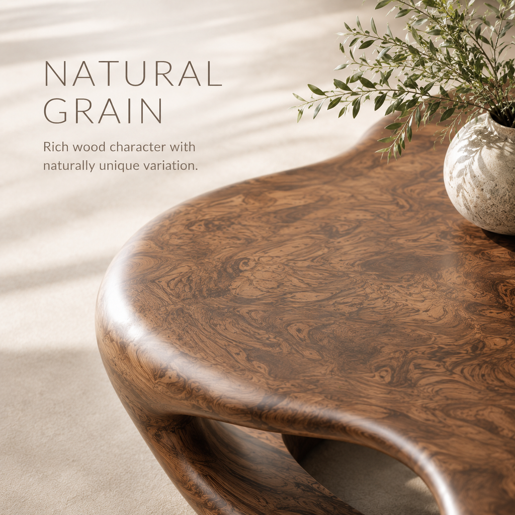 Elara Soft Curve Coffee Table - product image 05