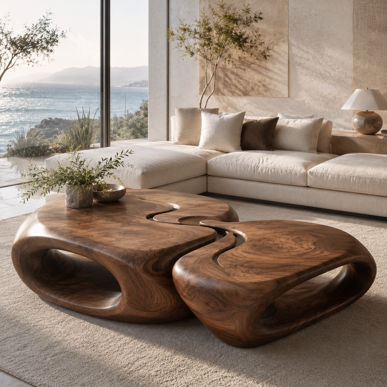 Veyra Gallery Wood Coffee Table - main view