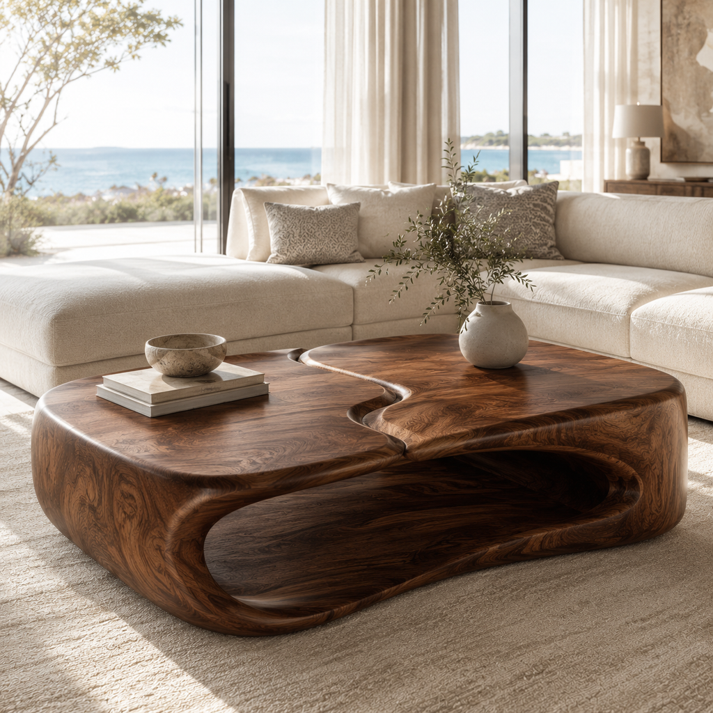 Nolan Arc Living Room Coffee Table - main view