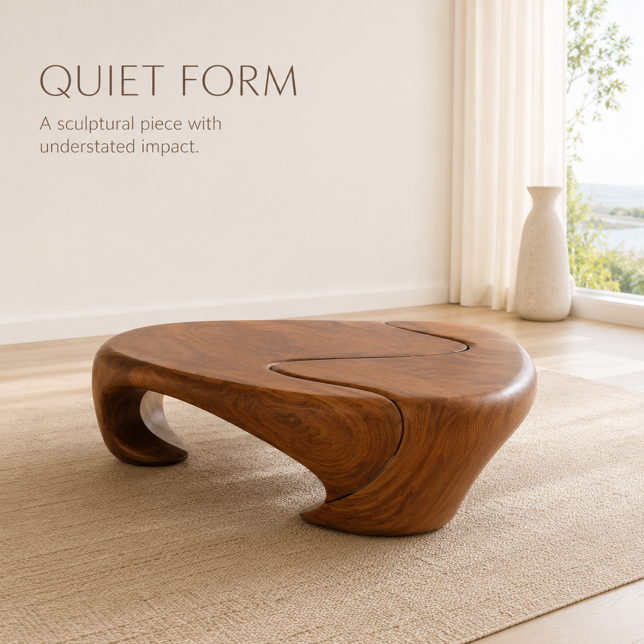Liora Warm Walnut Coffee Table - product image 03
