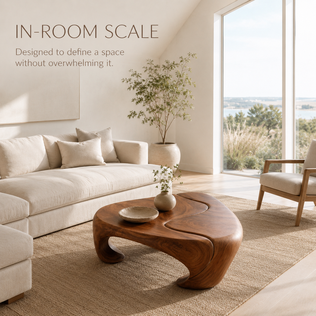 Liora Warm Walnut Coffee Table - product image 04