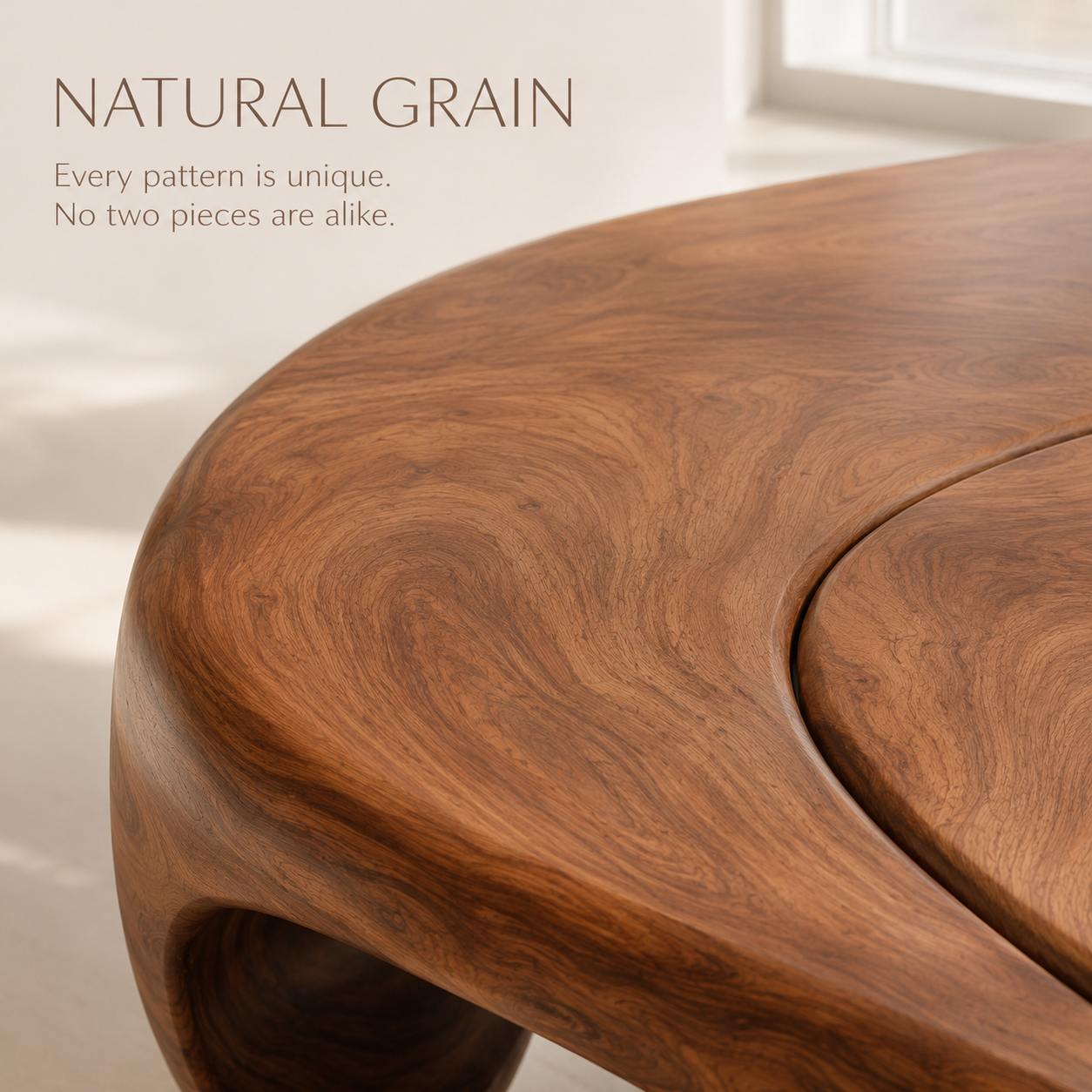 Liora Warm Walnut Coffee Table - product image 05