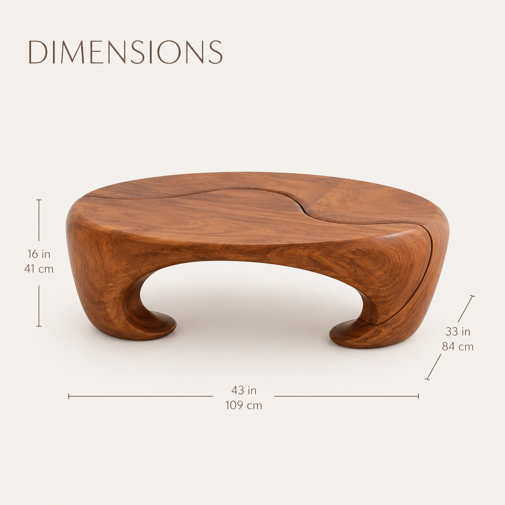 Liora Warm Walnut Coffee Table - product image 08