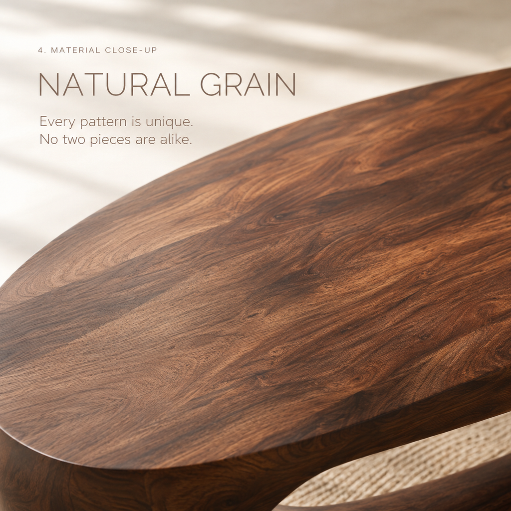Brielle Sculpted Coffee Table - product image 05