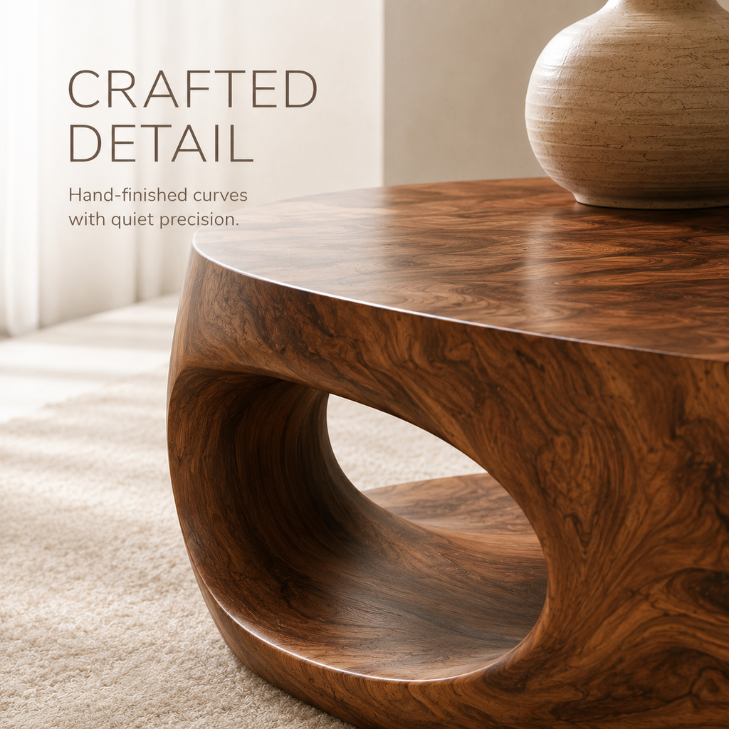Orin Organic Modern Coffee Table - product image 06