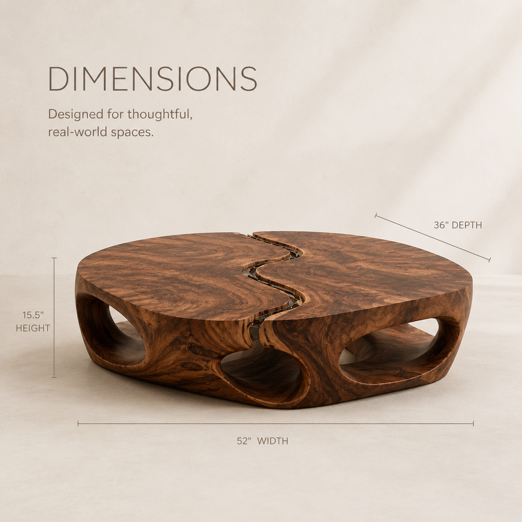 Orin Organic Modern Coffee Table - product image 08