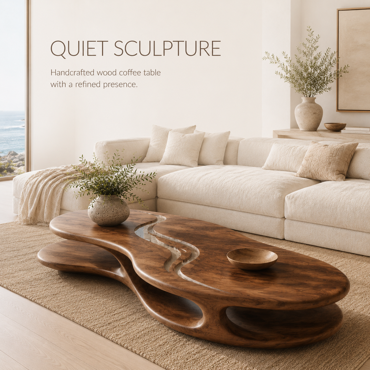 Selene Rounded Lounge Coffee Table - product image 02