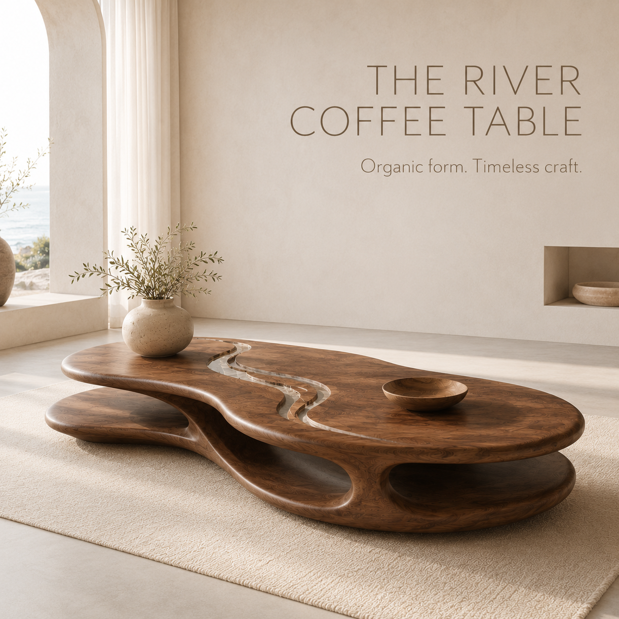 Selene Rounded Lounge Coffee Table - product image 03