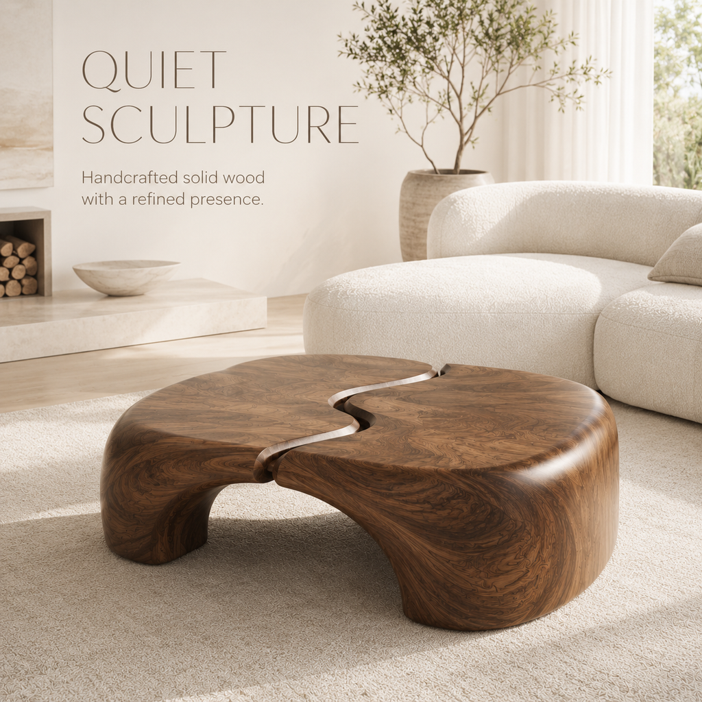 Mira Flow Wood Coffee Table - product image 02