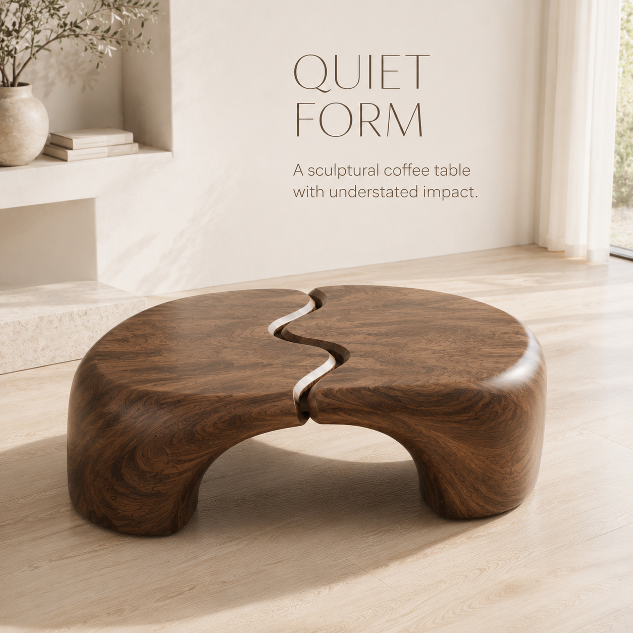 Mira Flow Wood Coffee Table - product image 03