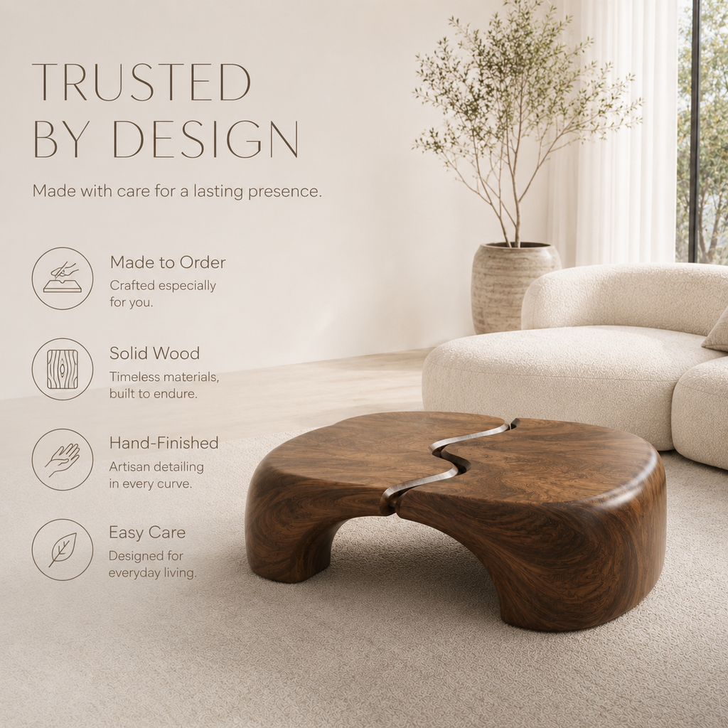 Mira Flow Wood Coffee Table - product image 09
