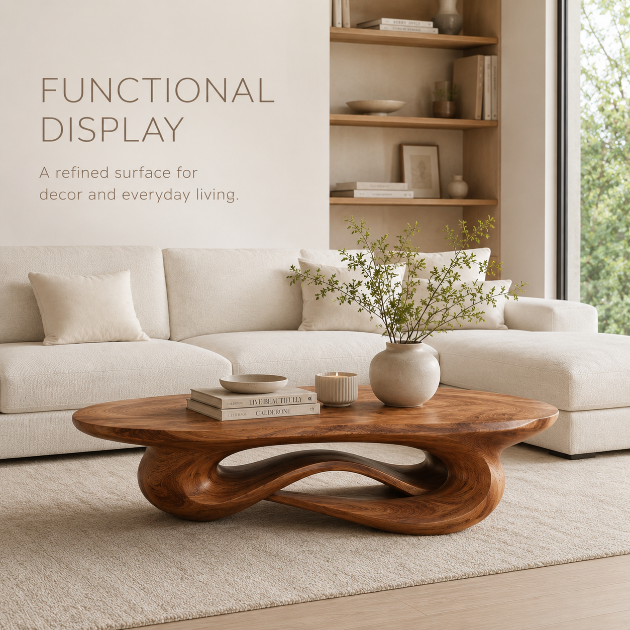 Vale Sculptural Coffee Table - product image 07