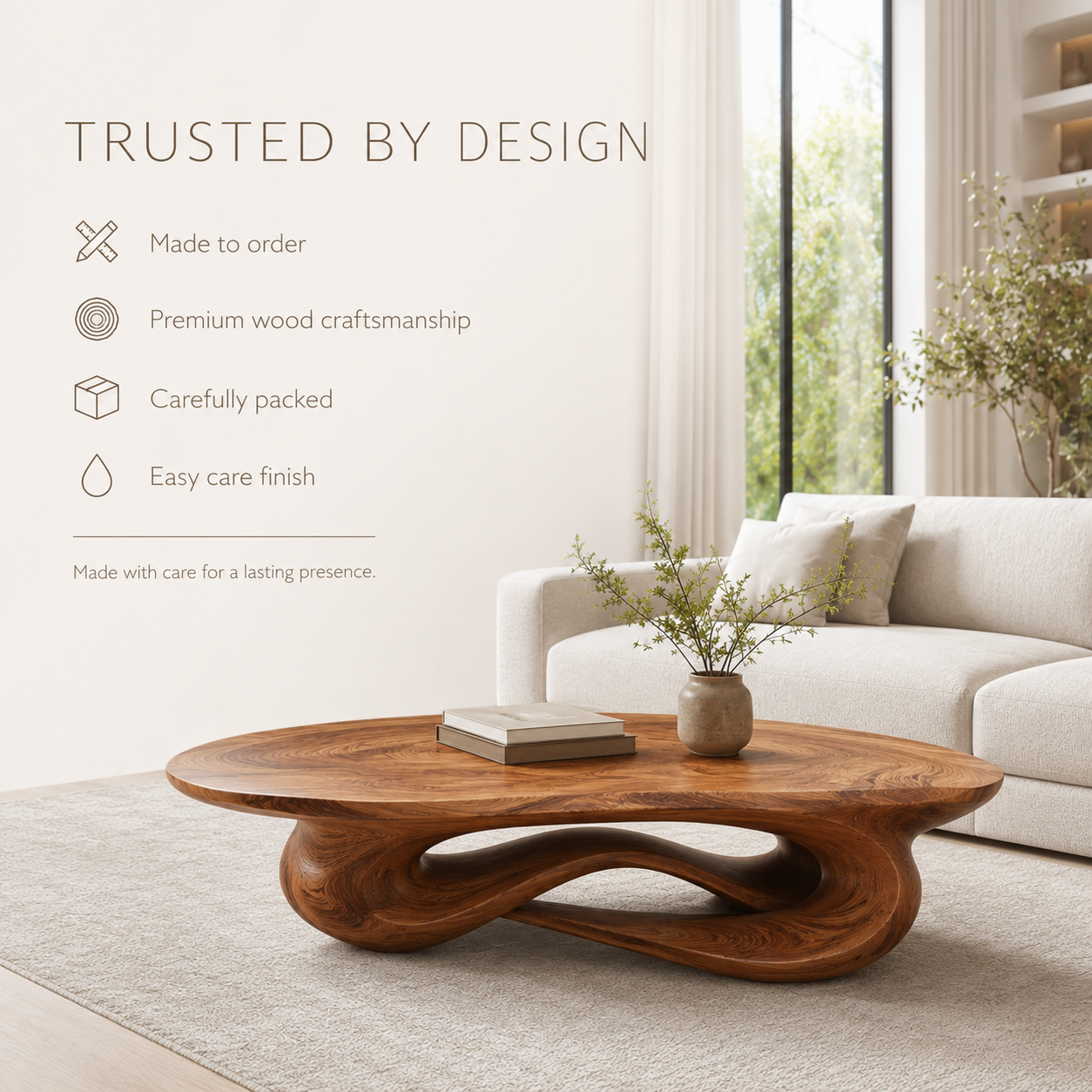 Vale Sculptural Coffee Table - product image 09