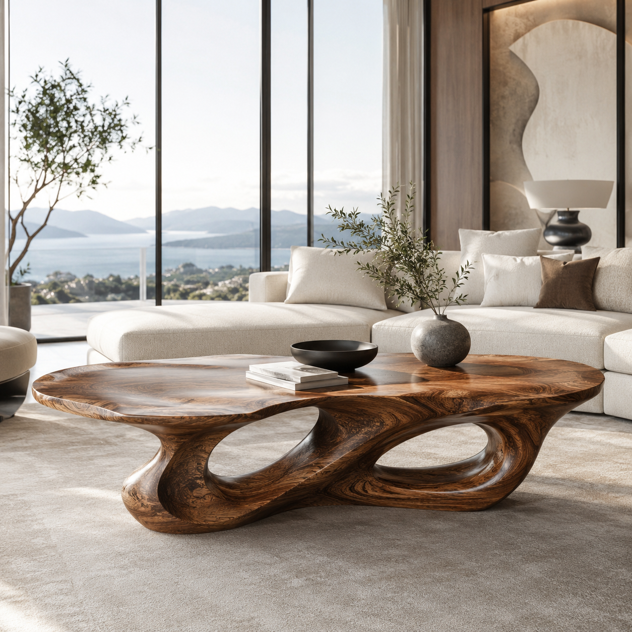 Isla Cloud Edge Coffee Table - main view