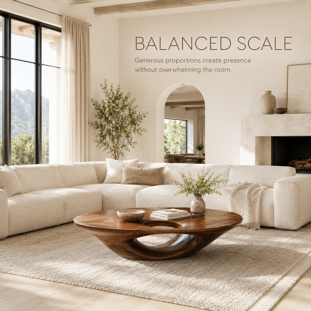 Alden Curved Wood Coffee Table - product image 04