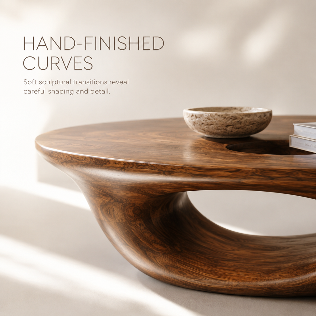 Alden Curved Wood Coffee Table - product image 06
