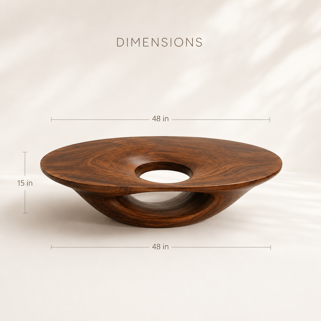 Alden Curved Wood Coffee Table - product image 08