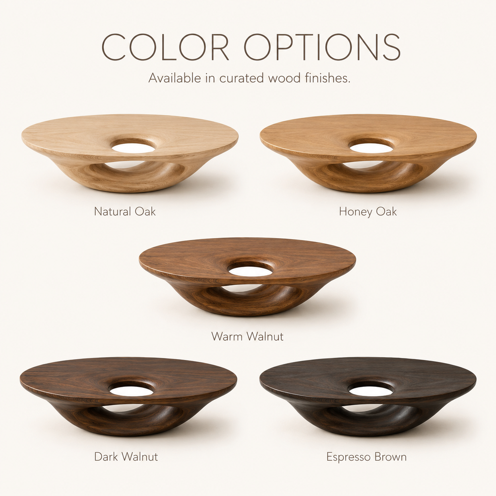 Alden Curved Wood Coffee Table - product image 11