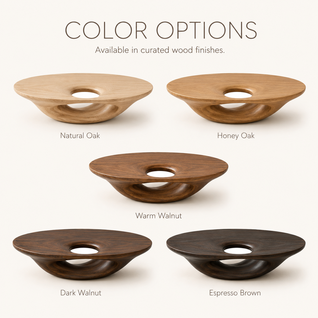 Alden Curved Wood Coffee Table - product image 11
