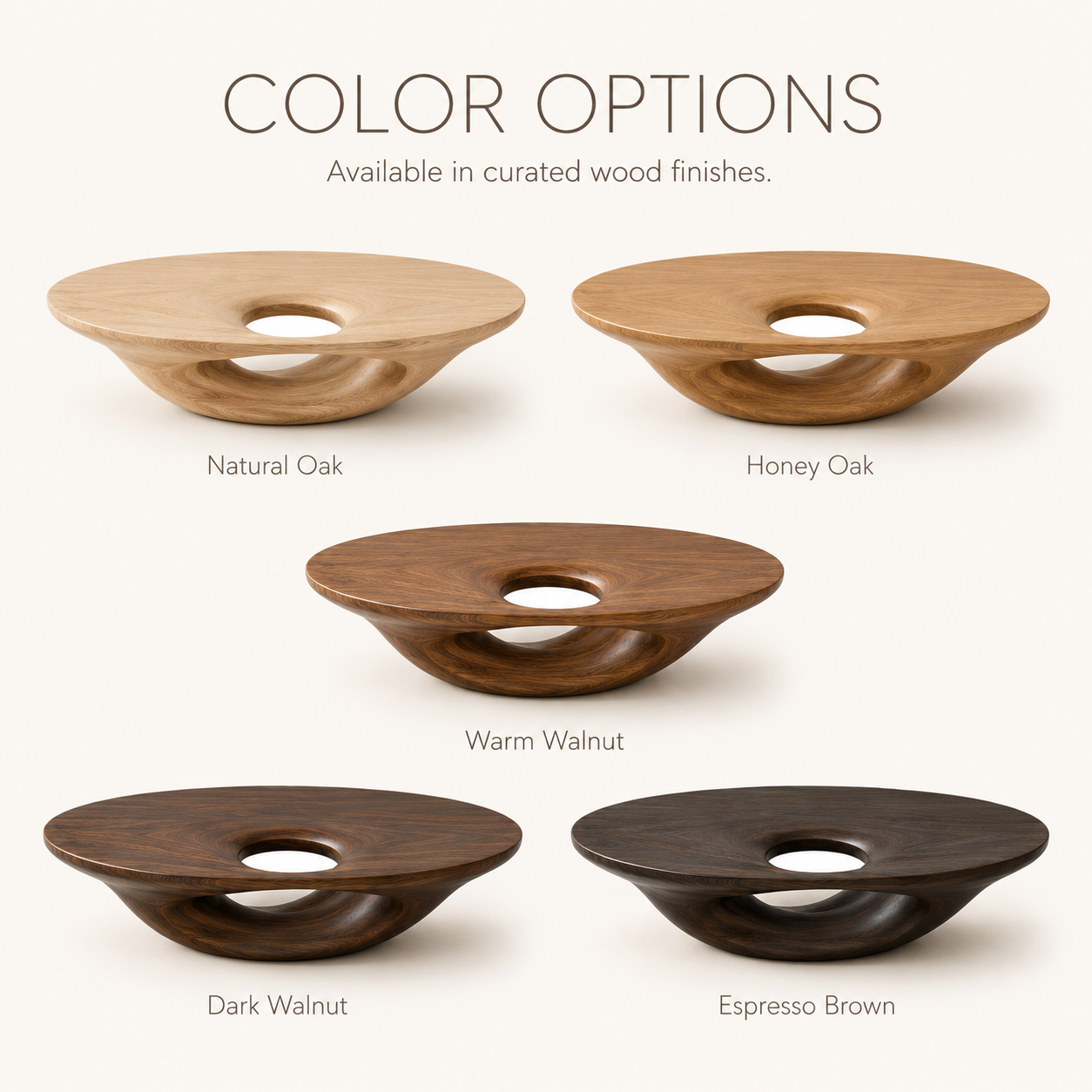 Alden Curved Wood Coffee Table - product image 11