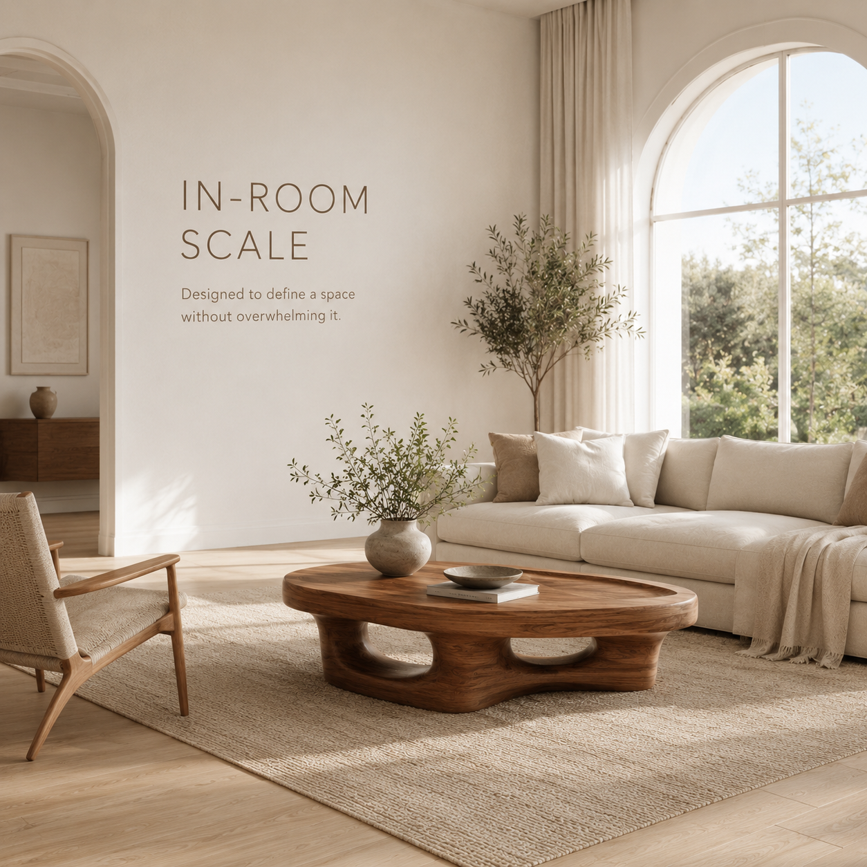 Aurelle Sculptural Coffee Table - product image 04