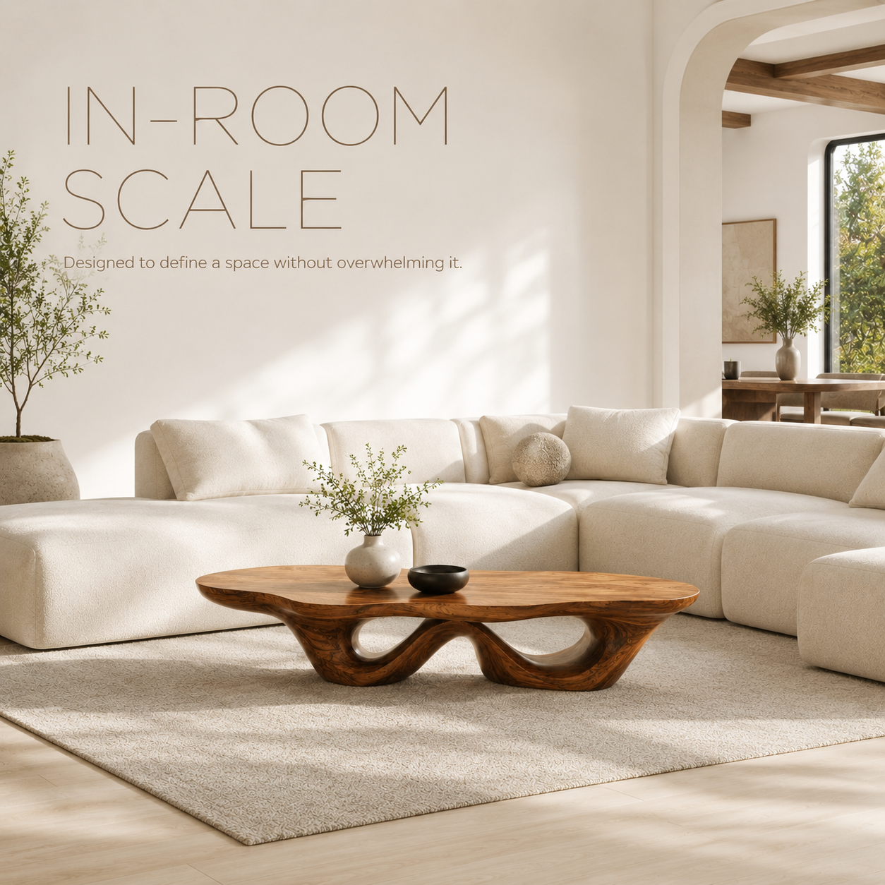 Elara Soft Curve Coffee Table - product image 04