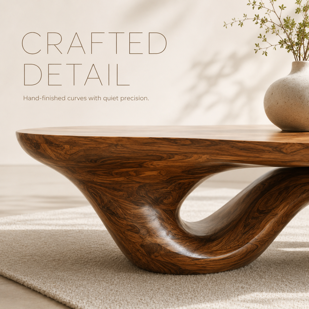 Elara Soft Curve Coffee Table - product image 06
