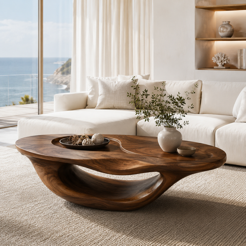 Veyra Gallery Wood Coffee Table - main view