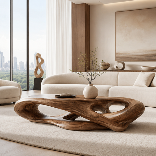Nolan Arc Living Room Coffee Table - main view