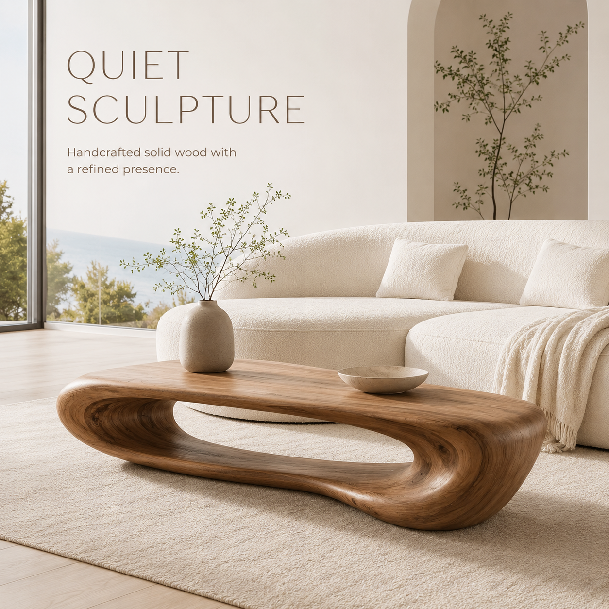 Liora Warm Walnut Coffee Table - product image 02