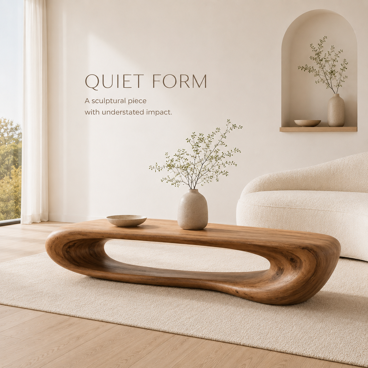 Liora Warm Walnut Coffee Table - product image 03
