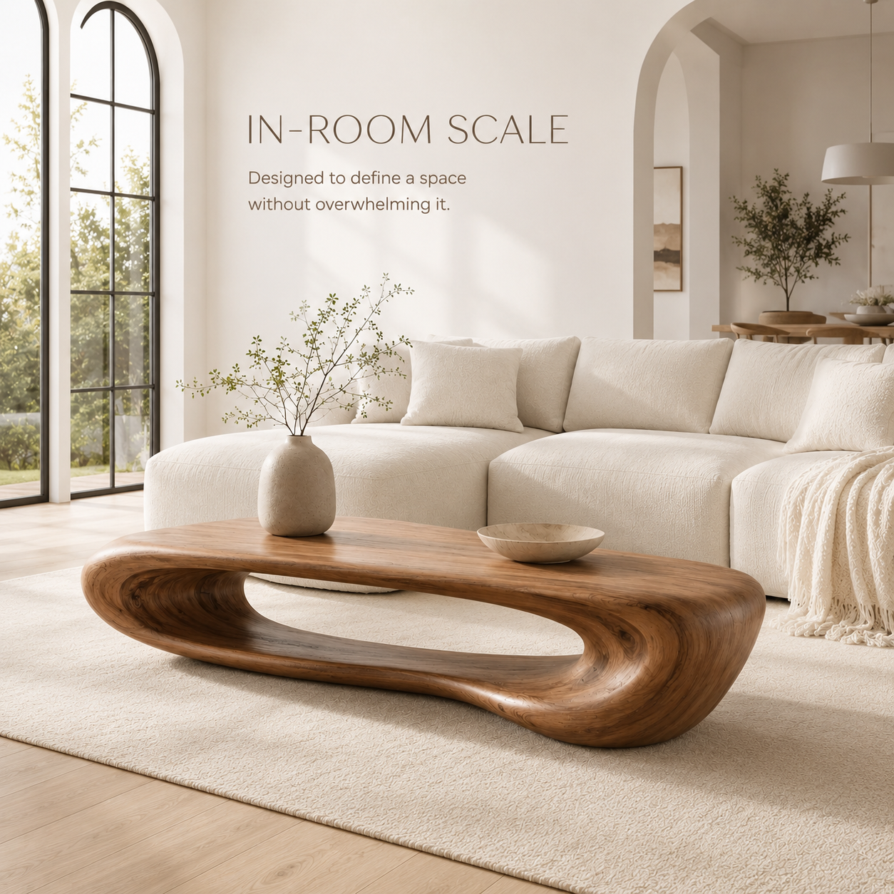 Liora Warm Walnut Coffee Table - product image 04