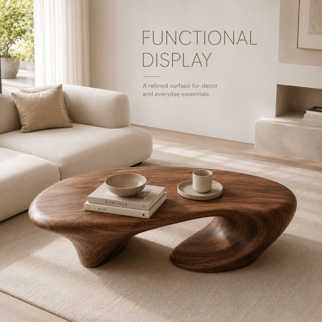 Brielle Sculpted Coffee Table - product image 07