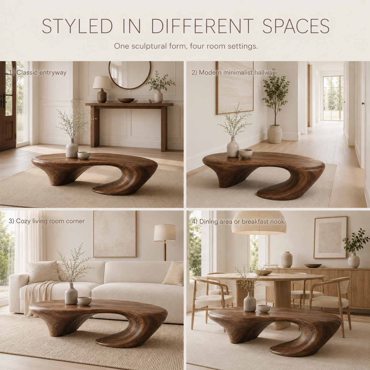 Brielle Sculpted Coffee Table - product image 11