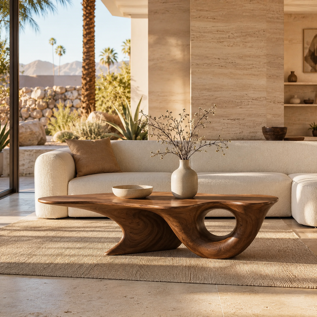 Orin Organic Modern Coffee Table - main view
