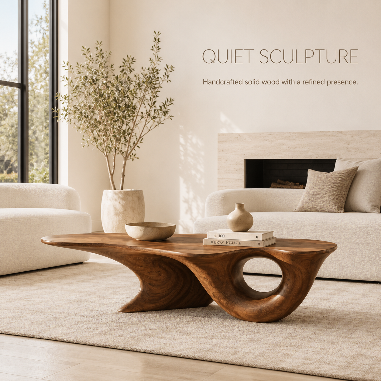 Orin Organic Modern Coffee Table - product image 02