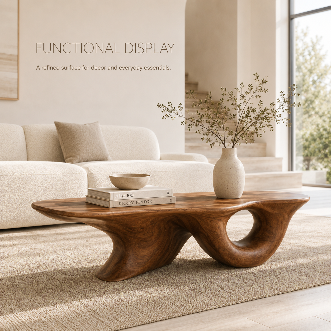 Orin Organic Modern Coffee Table - product image 07