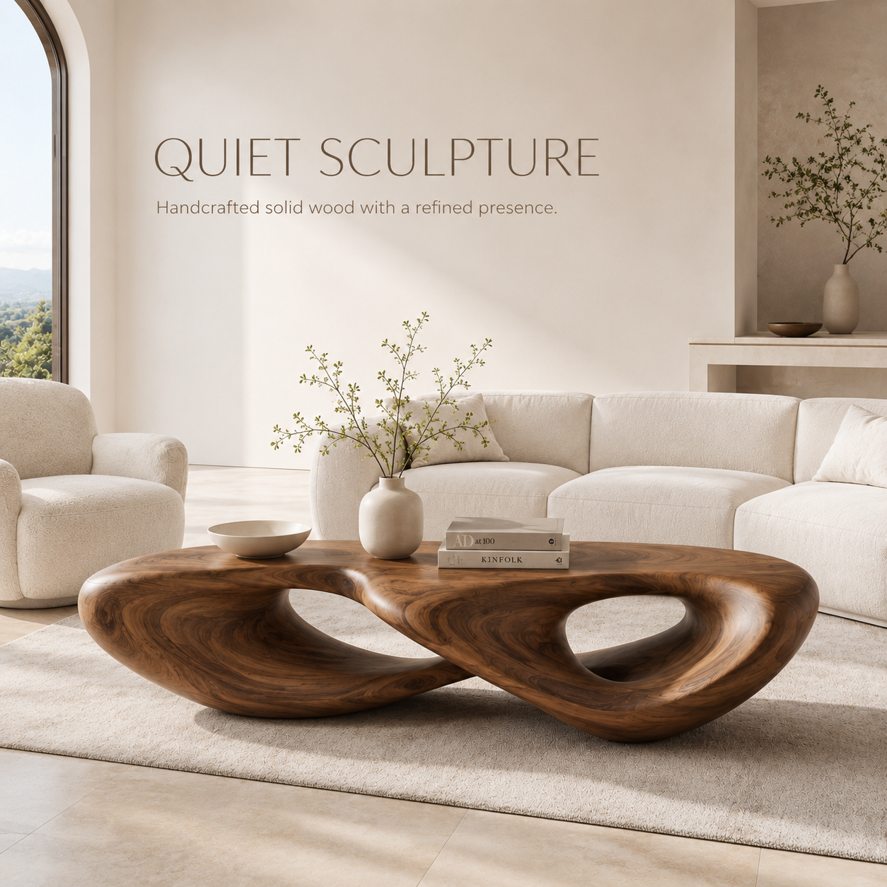 Selene Rounded Lounge Coffee Table - product image 02