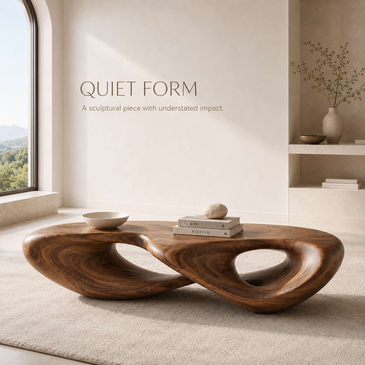Selene Rounded Lounge Coffee Table - product image 03