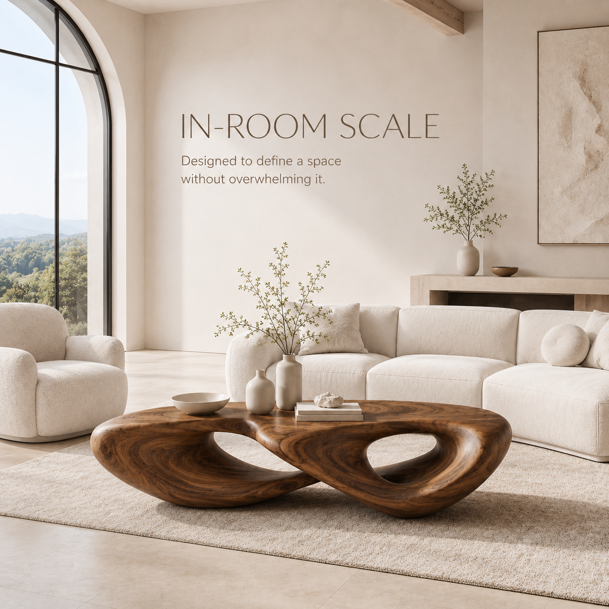 Selene Rounded Lounge Coffee Table - product image 04