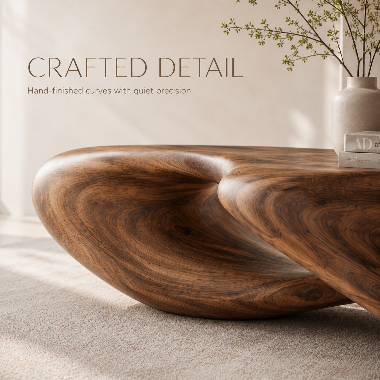 Selene Rounded Lounge Coffee Table - product image 06