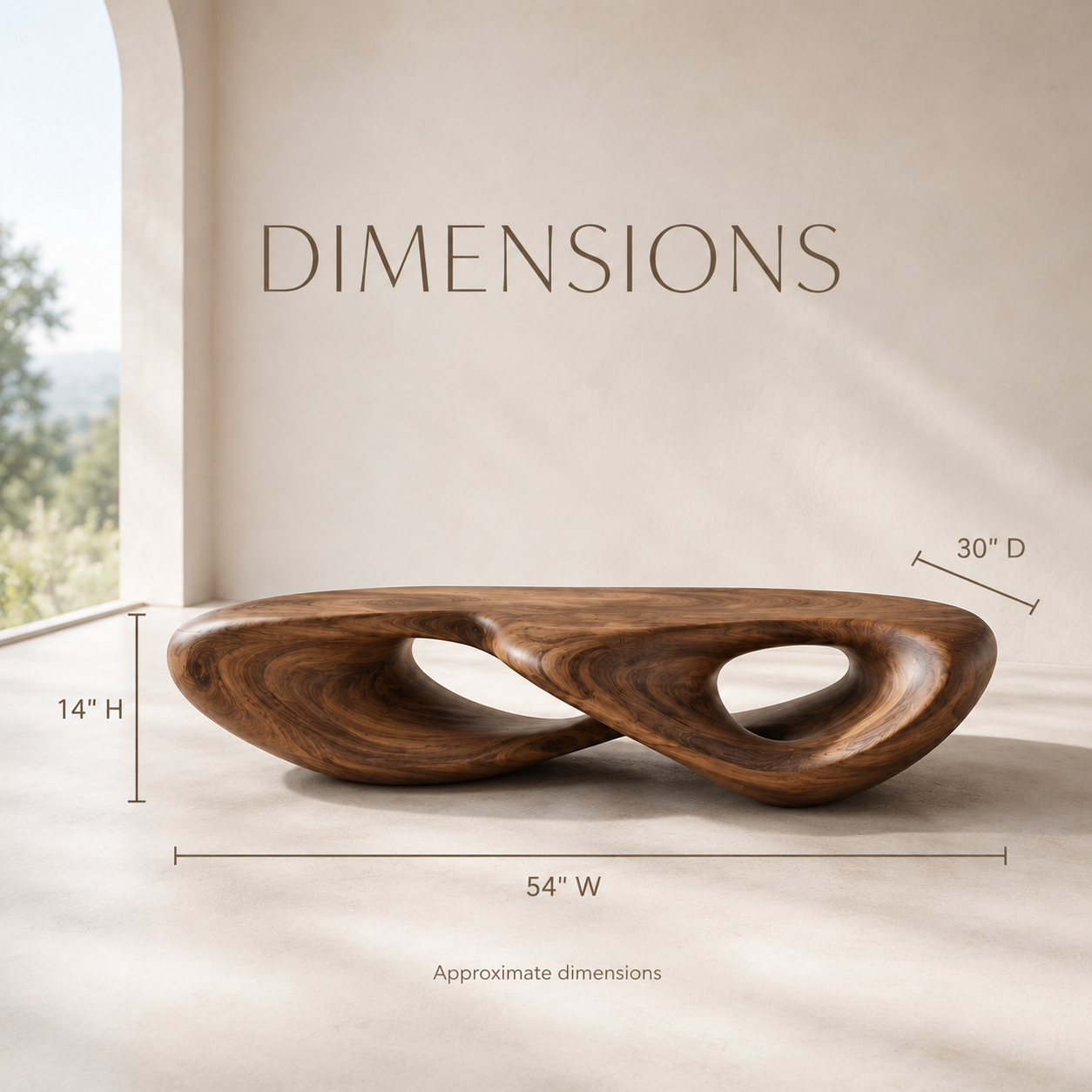 Selene Rounded Lounge Coffee Table - product image 08