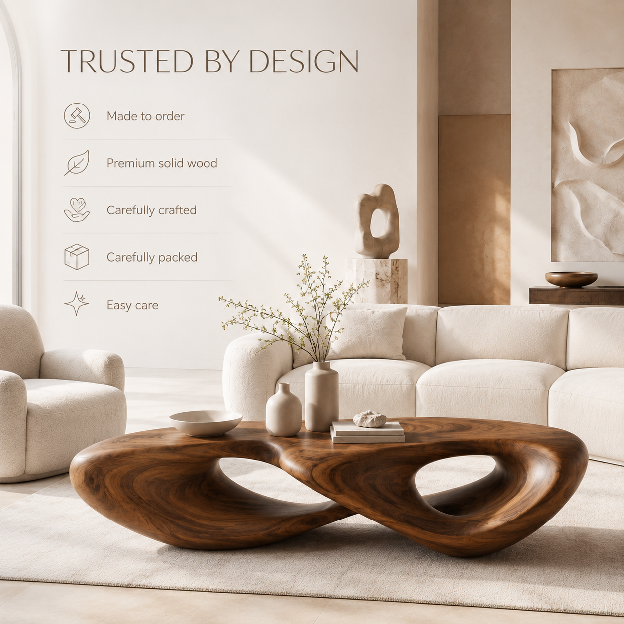 Selene Rounded Lounge Coffee Table - product image 09