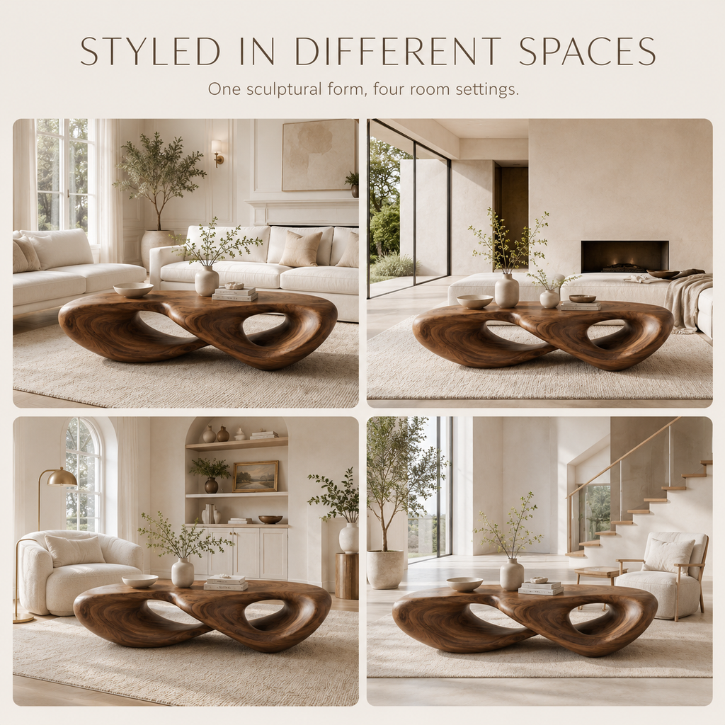 Selene Rounded Lounge Coffee Table - product image 10