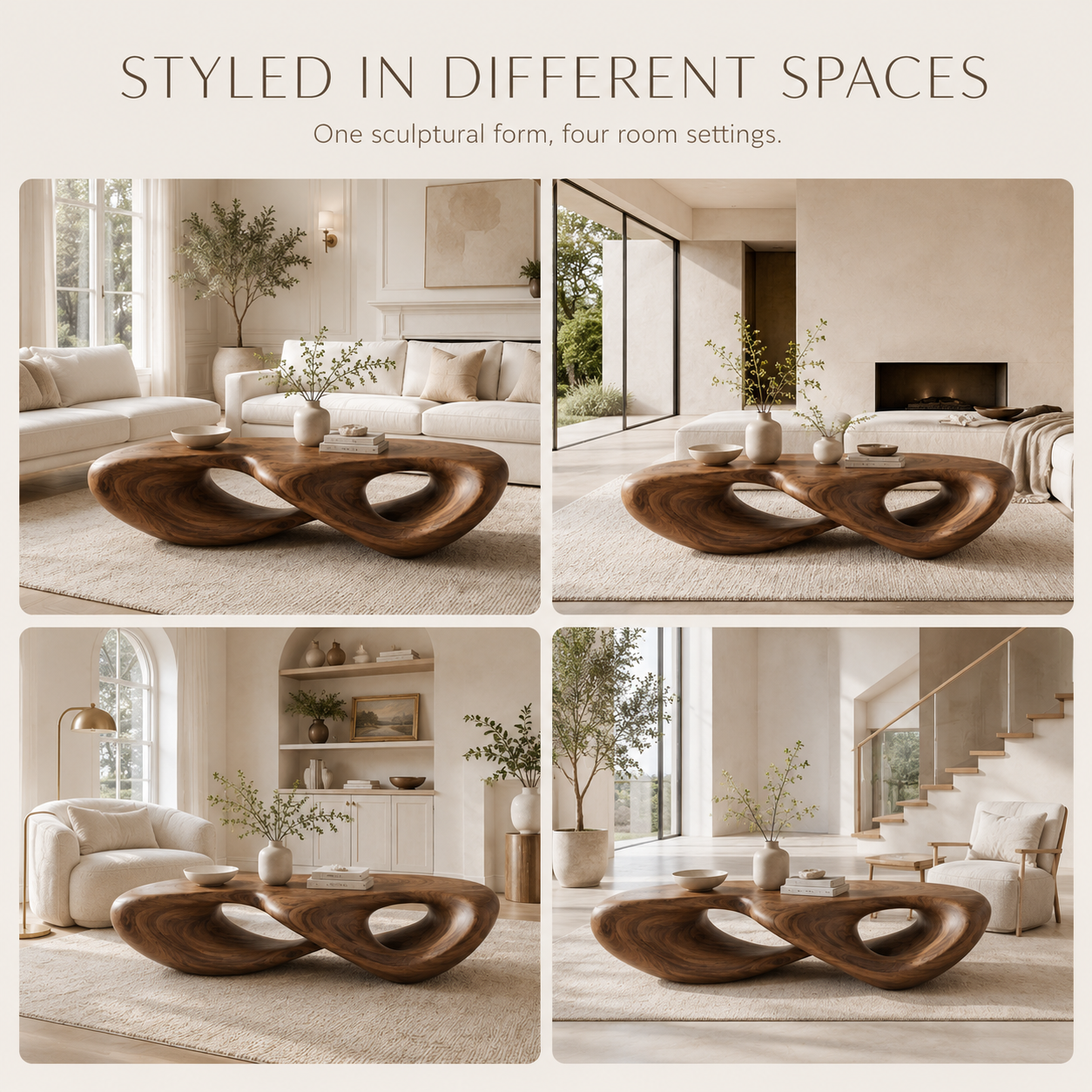 Selene Rounded Lounge Coffee Table - product image 10