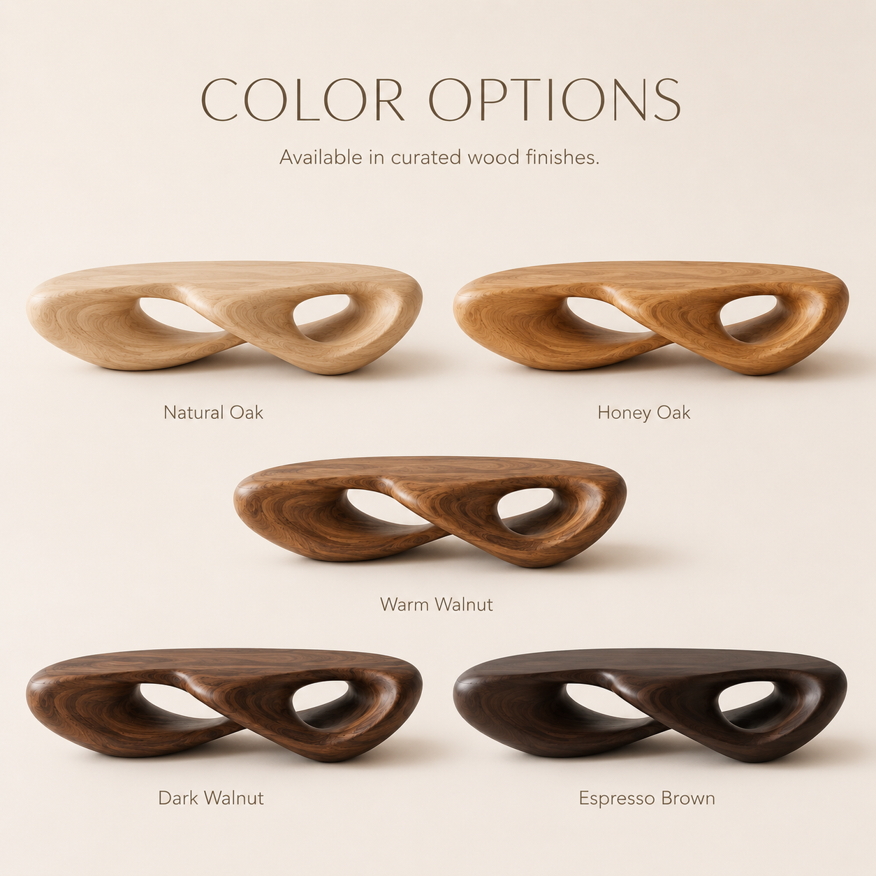 Selene Rounded Lounge Coffee Table - product image 11